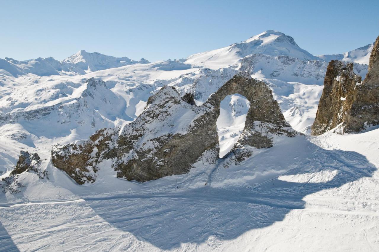 Le Rond Point Des Pistes Lägenhet Tignes Exteriör bild